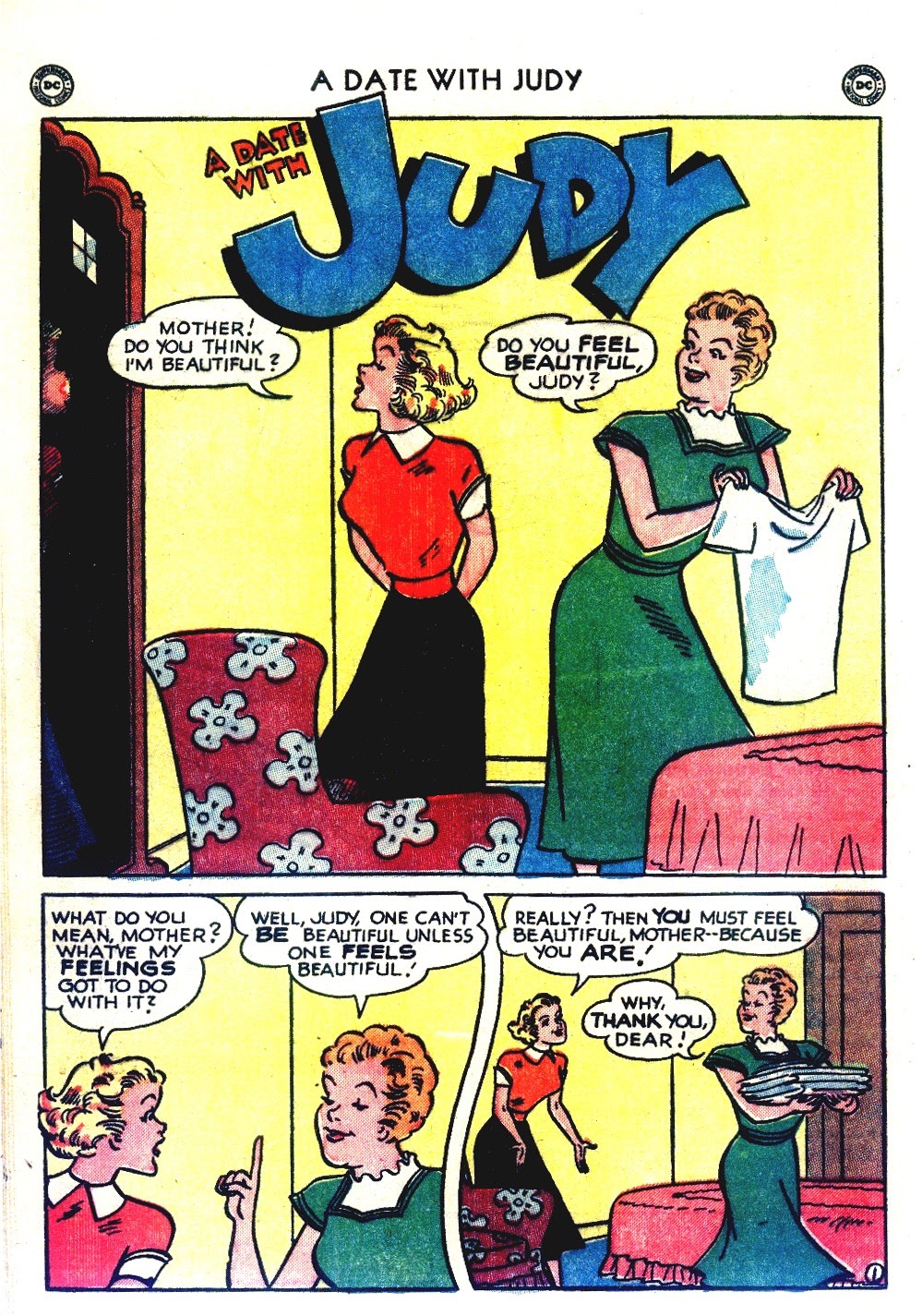 Read online A Date with Judy comic -  Issue #20 - 10