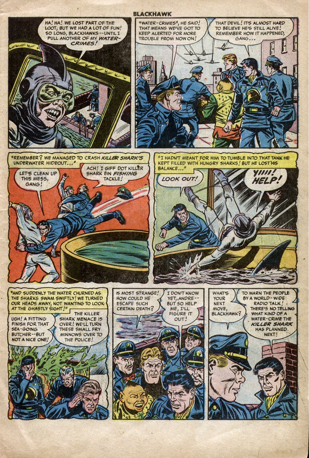 Read online Blackhawk (1957) comic -  Issue #70 - 7