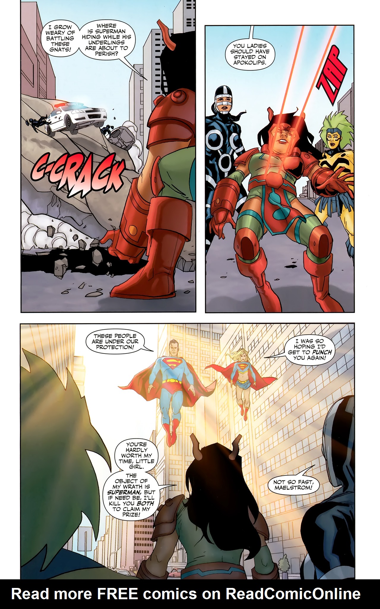Read online Superman/Supergirl: Maelstrom comic -  Issue #5 - 6