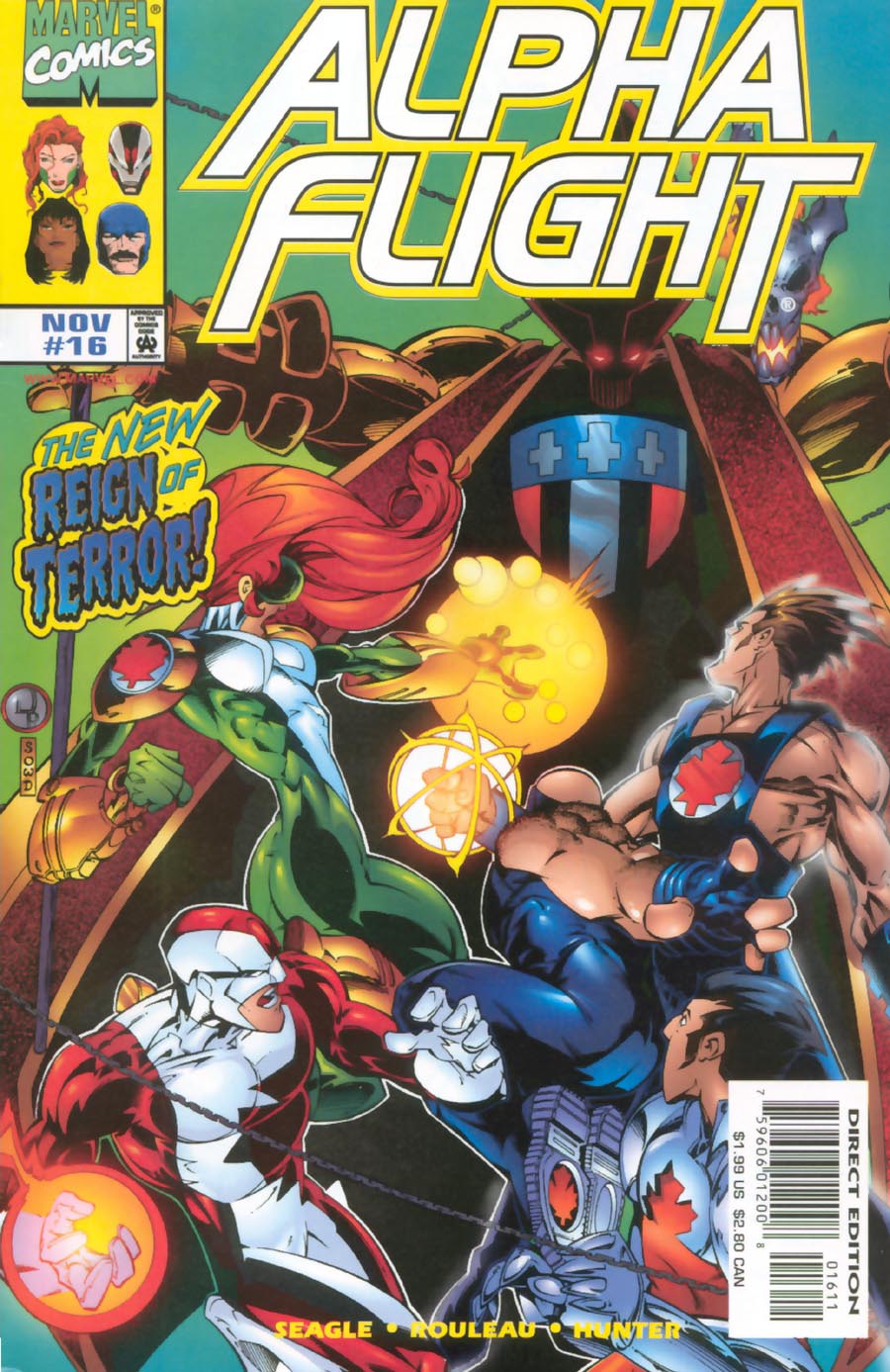 Read online Alpha Flight (1997) comic -  Issue #16 - 1