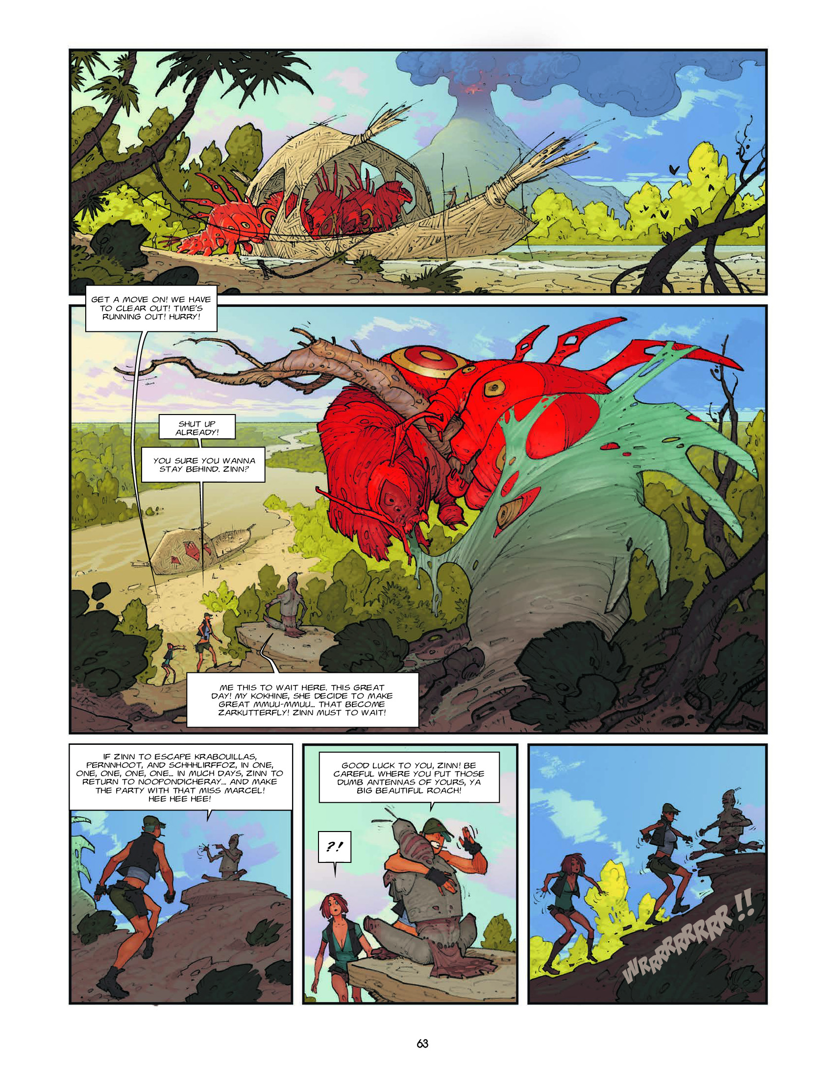 Read online Trapped on Zarkass comic -  Issue # TPB (Part 1) - 64