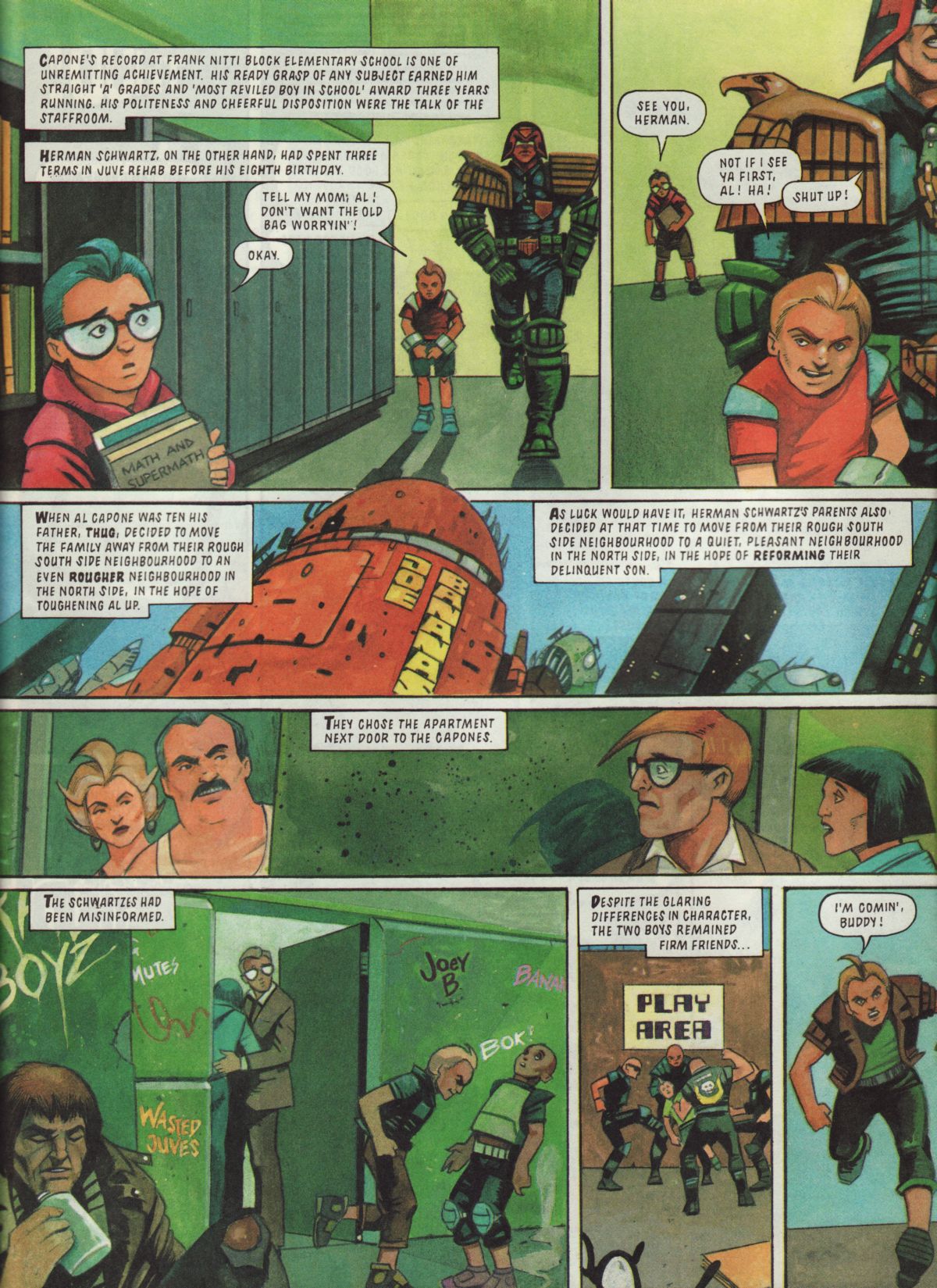 Read online Judge Dredd: The Megazine (vol. 2) comic -  Issue #32 - 4