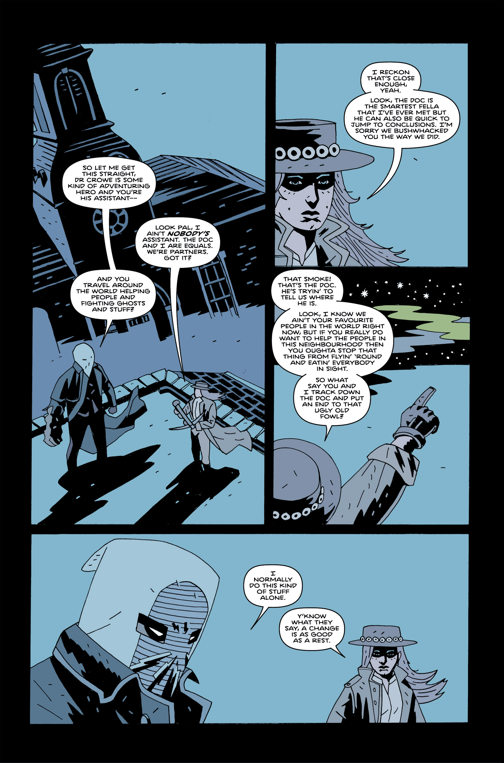 Read online Merrick and Crowe comic -  Issue # Full - 14