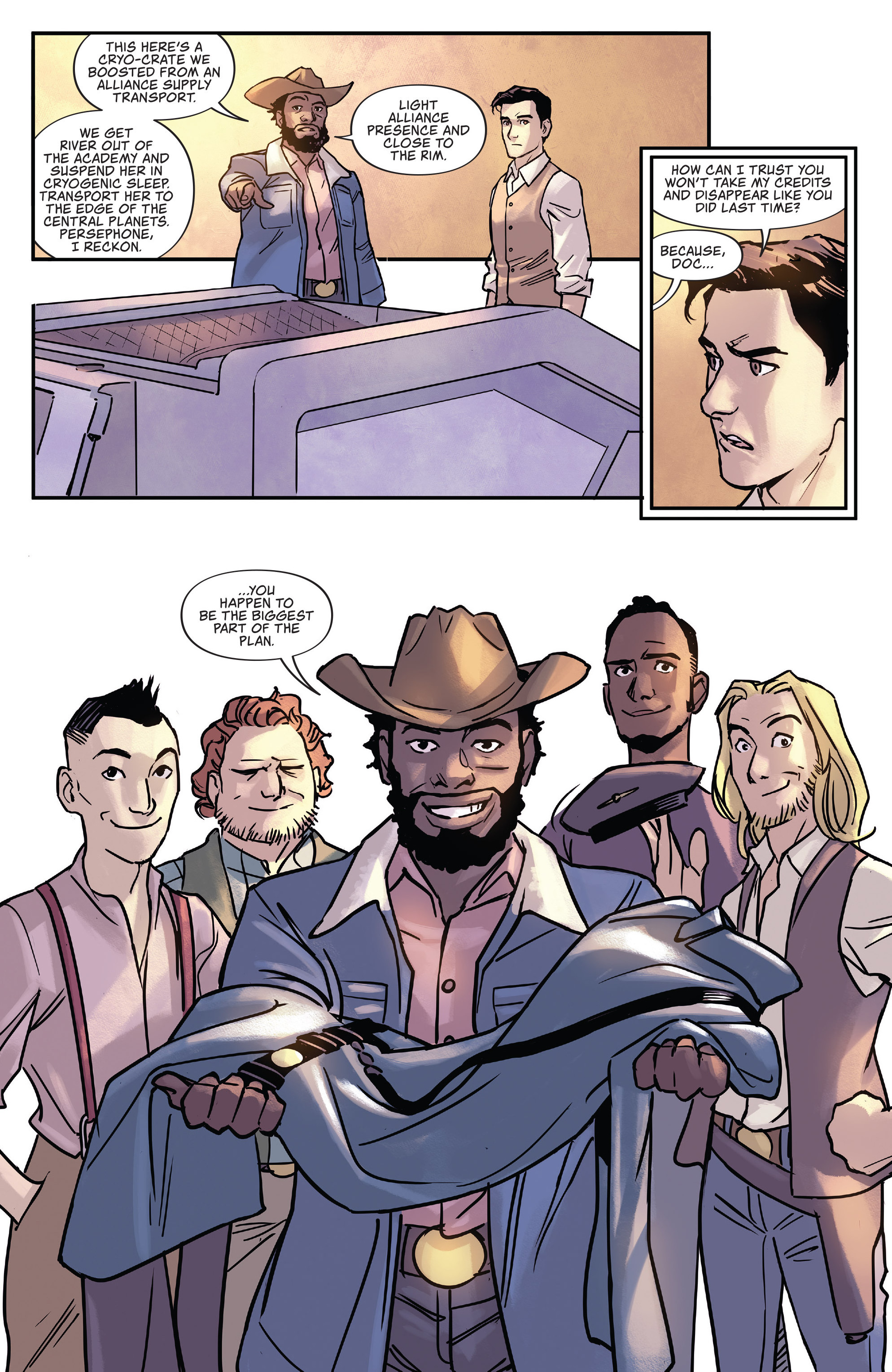 Read online Firefly: River Run comic -  Issue # TPB - 36