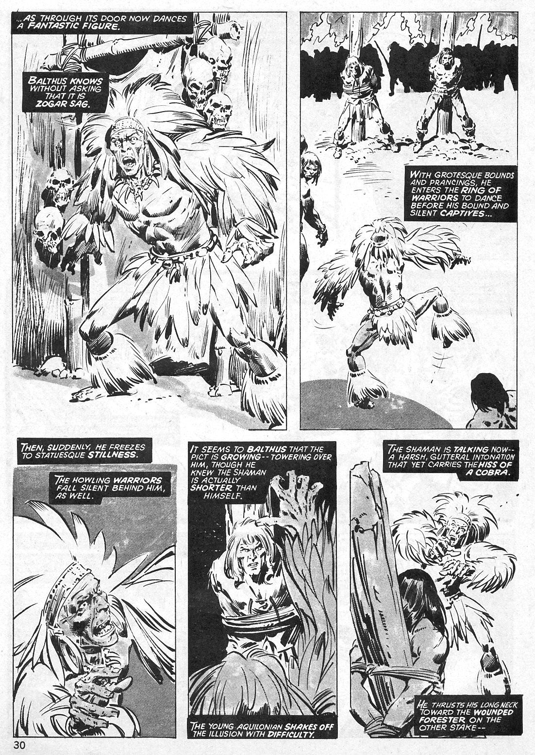 Read online The Savage Sword Of Conan comic -  Issue #26 - 30