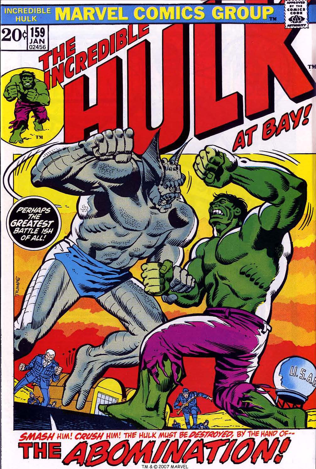 Read online The Incredible Hulk (1968) comic -  Issue #159 - 1