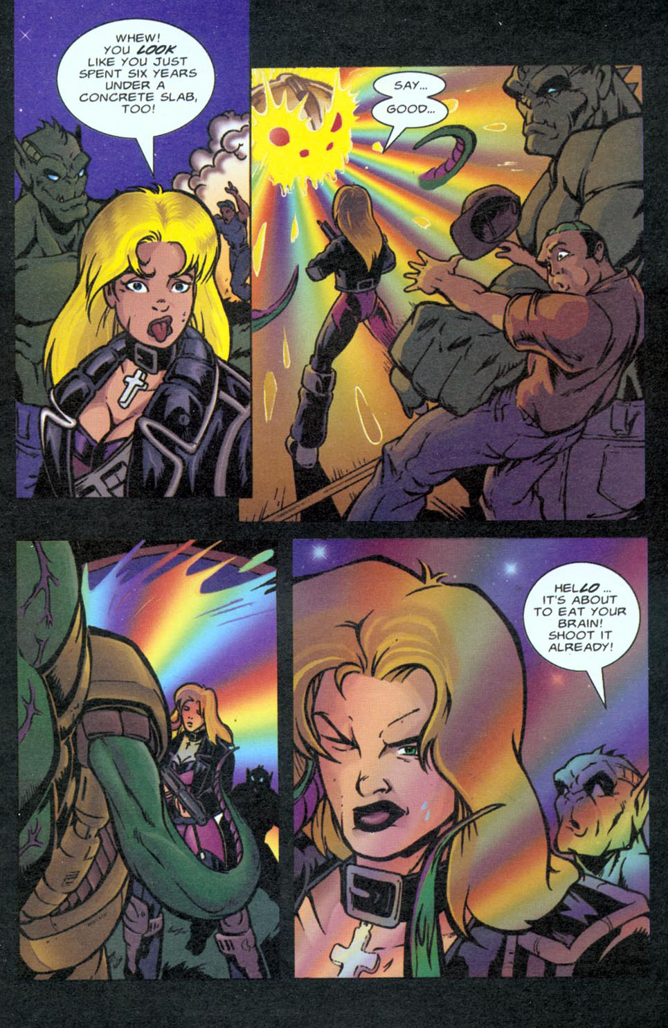 Read online Shotgun Mary:  Deviltown comic -  Issue # Full - 18