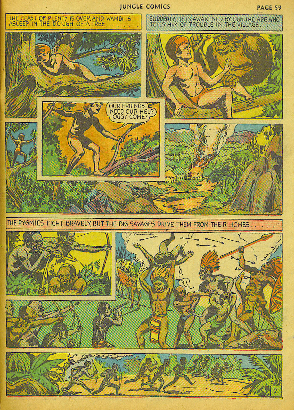 Read online Jungle Comics comic -  Issue #6 - 61