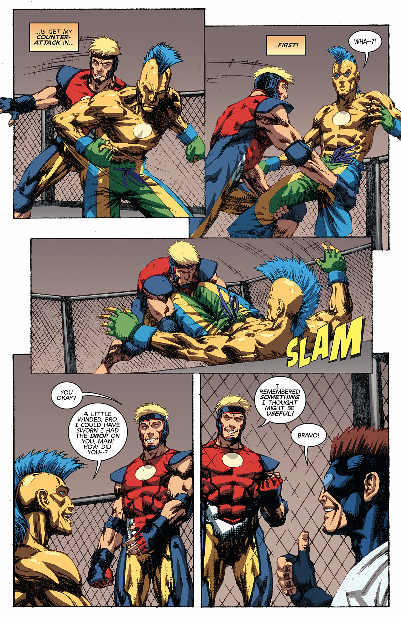 Read online Cage Hero comic -  Issue #3 - 20