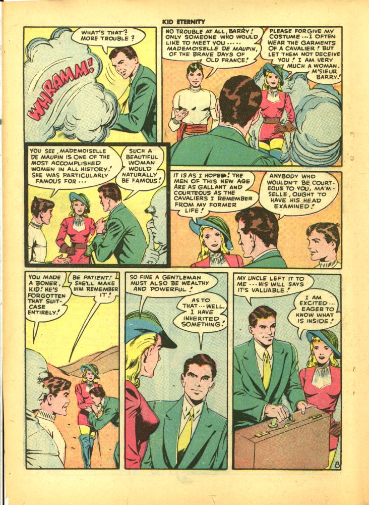 Read online Kid Eternity (1946) comic -  Issue #9 - 22