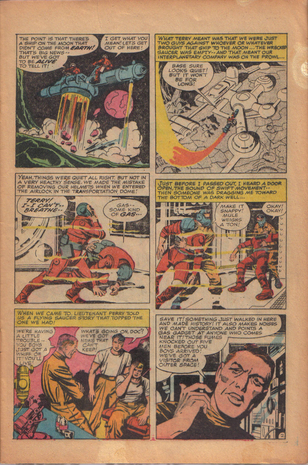 Read online Race For the Moon comic -  Issue #3 - 13