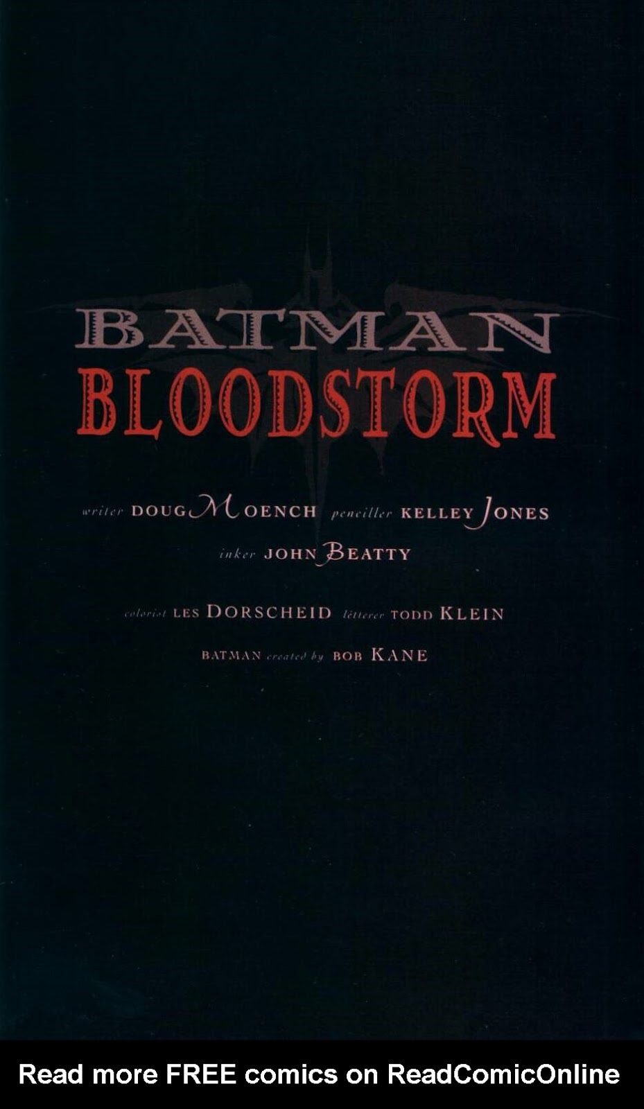 Batman: Bloodstorm issue Full - Page 7