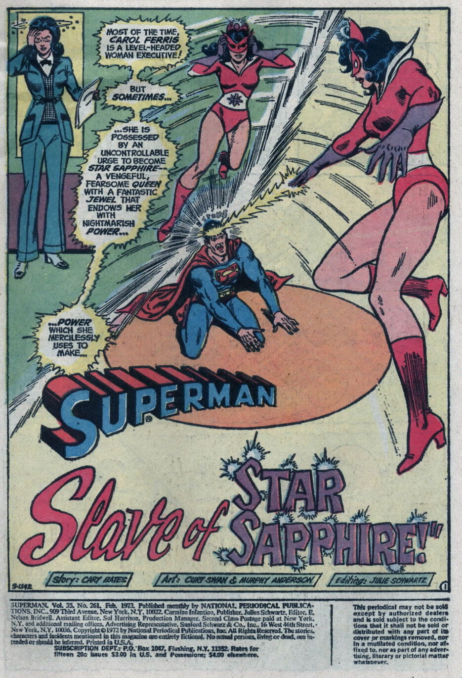 Read online Superman (1939) comic -  Issue #261 - 3