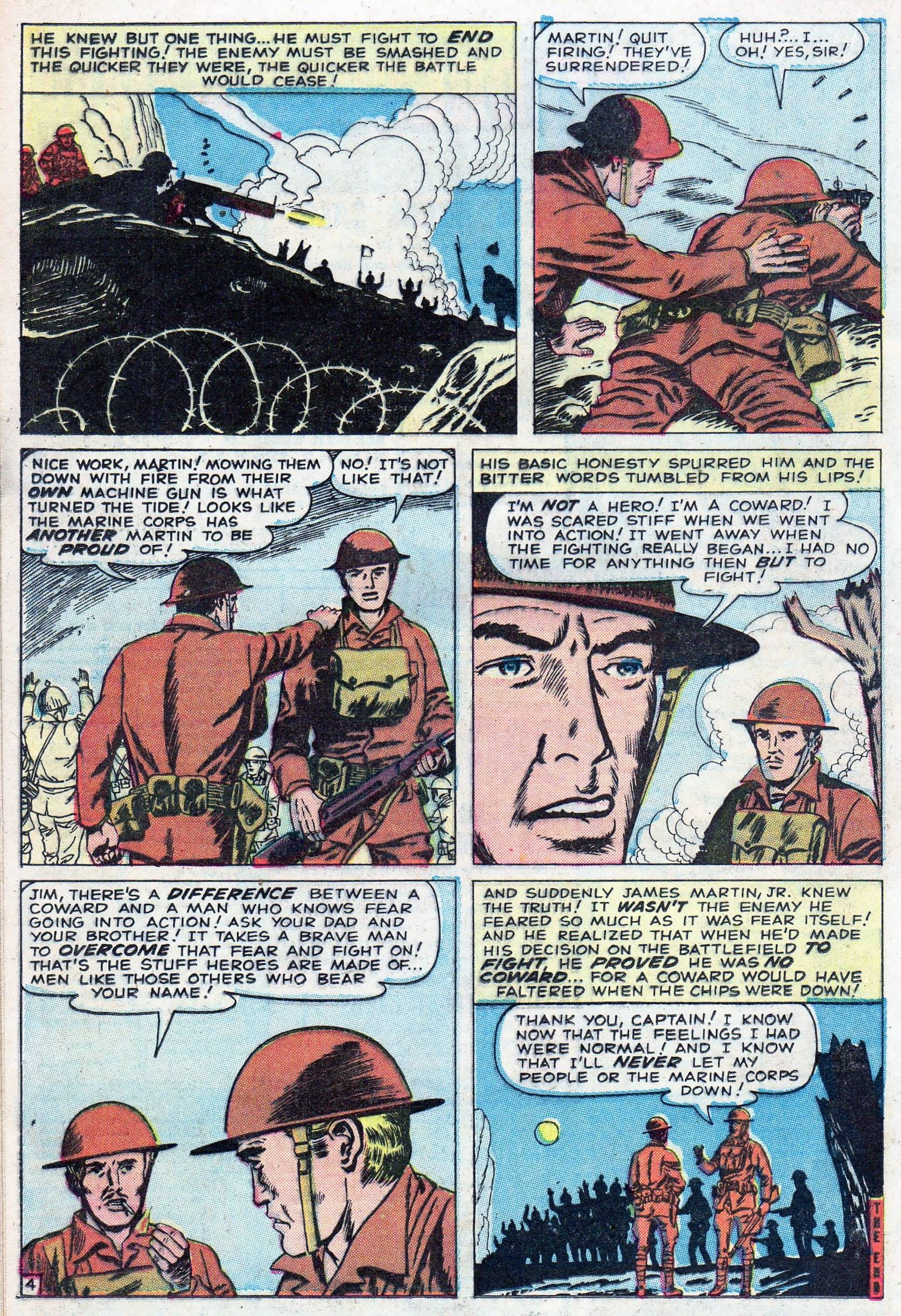 Read online Marines in Battle comic -  Issue #25 - 20