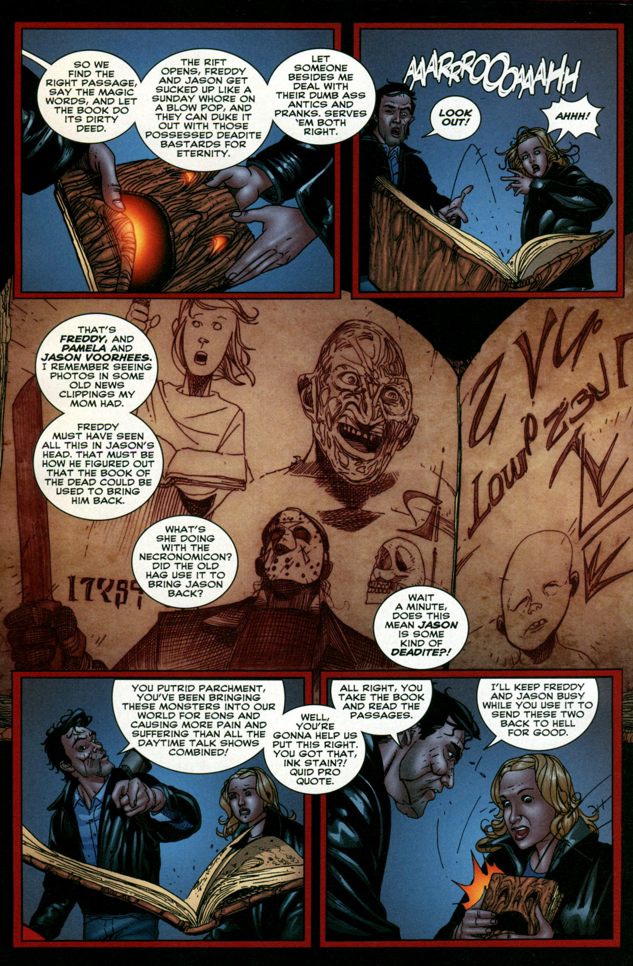 Read online Freddy Vs Jason Vs Ash comic -  Issue #5 - 12