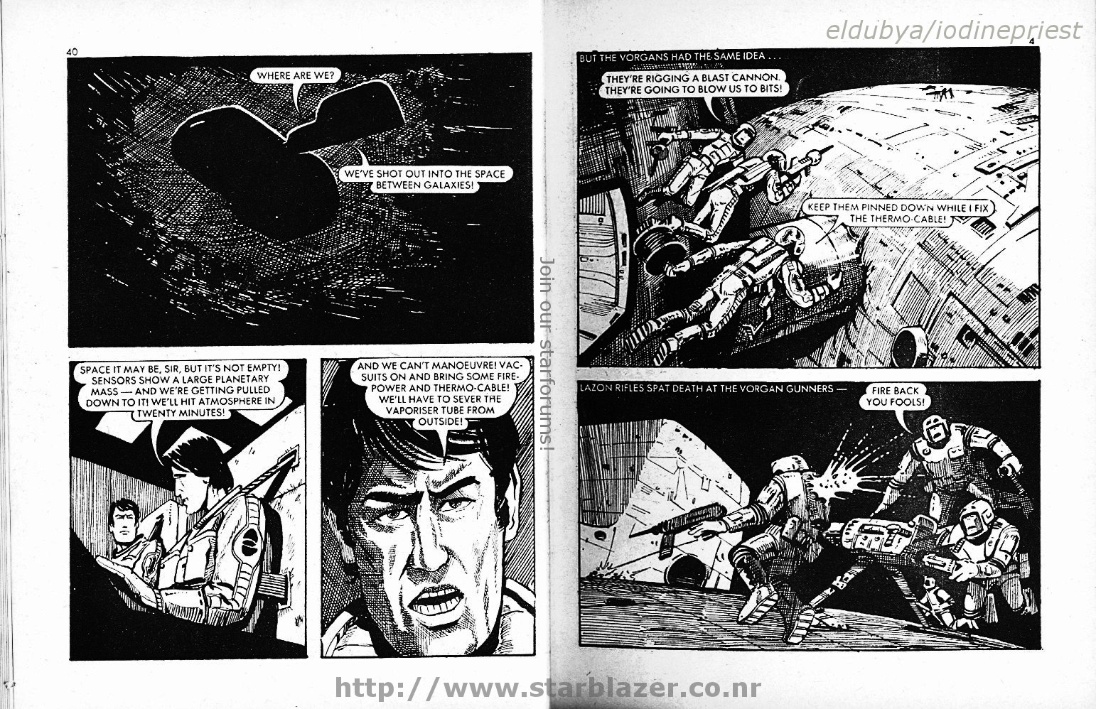Read online Starblazer comic -  Issue #98 - 22