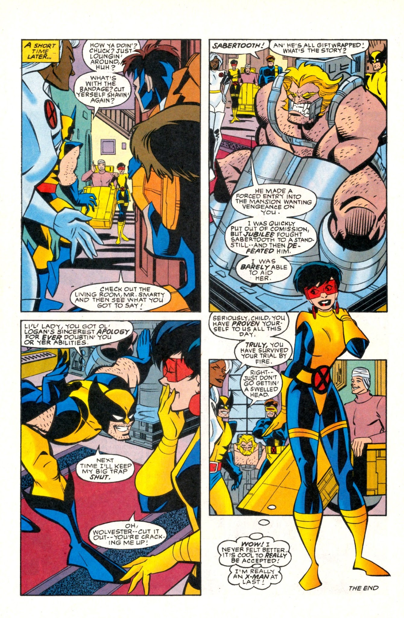 Read online The Adventures of the X-Men comic -  Issue #7 - 34