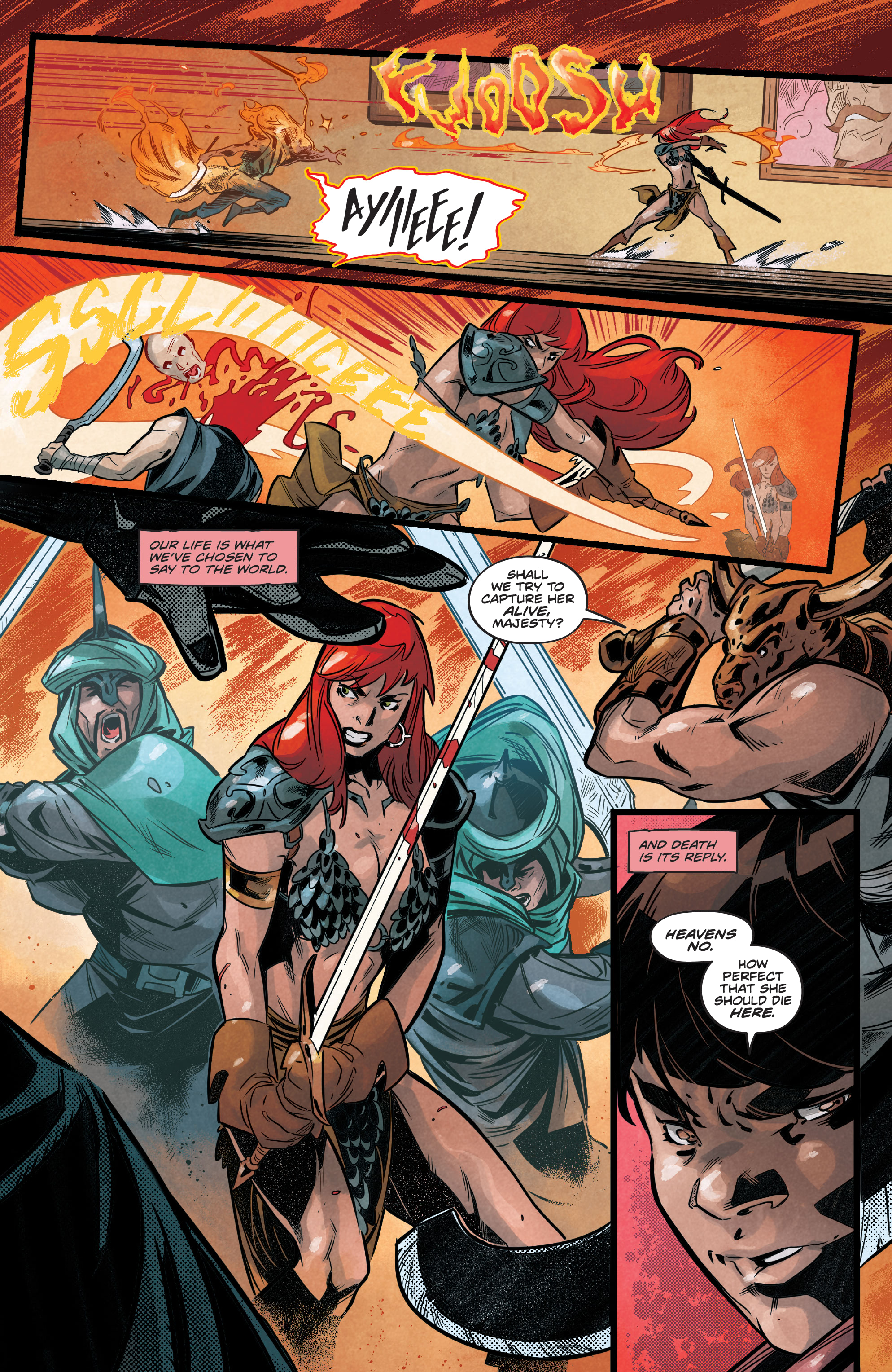 Read online Red Sonja (2019) comic -  Issue #22 - 21