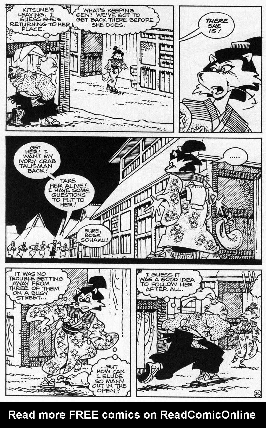 Read online Usagi Yojimbo (1996) comic -  Issue #50 - 22