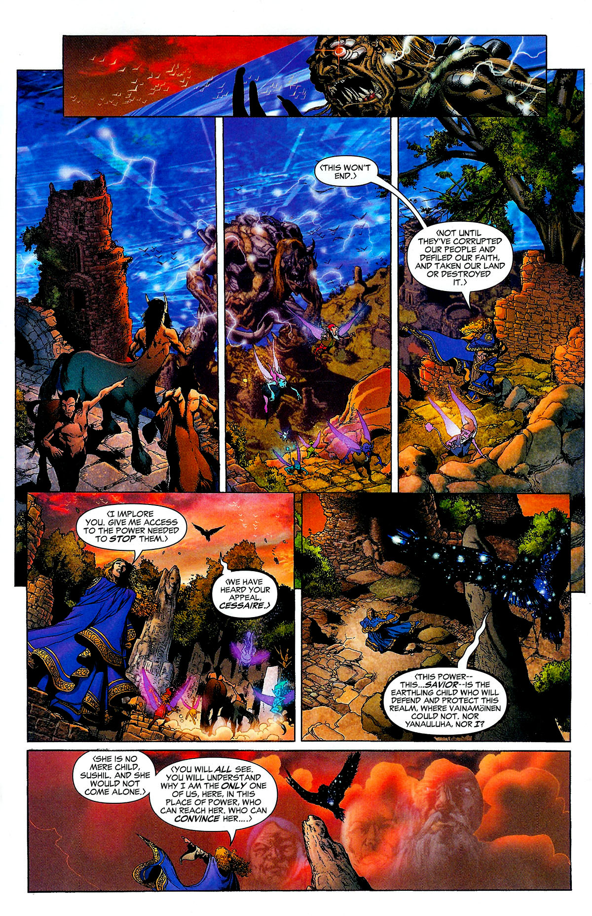 Read online Otherworld comic -  Issue #1 - 12