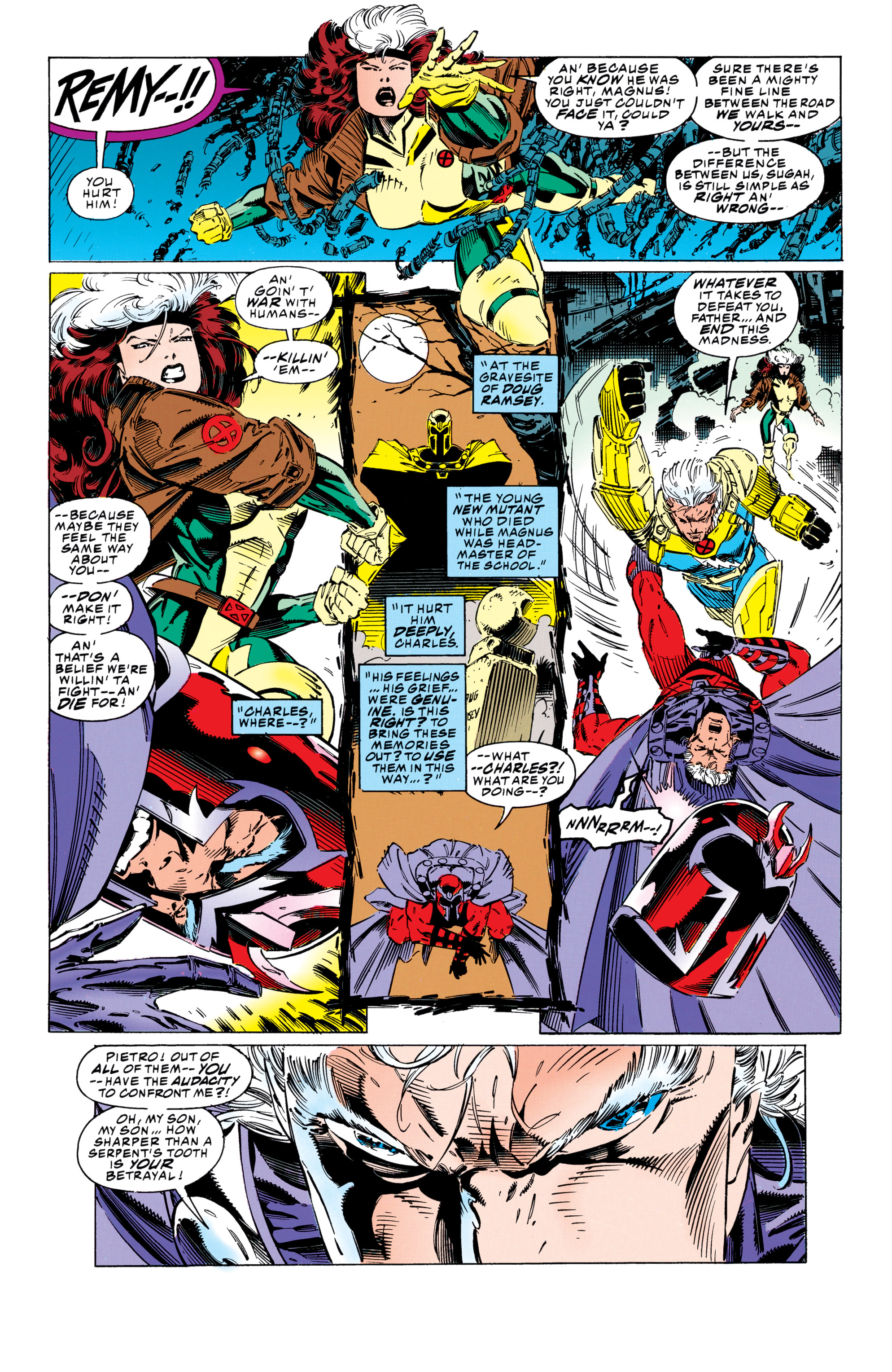 Read online X-Men Milestones: Fatal Attractions comic -  Issue # TPB (Part 4) - 32