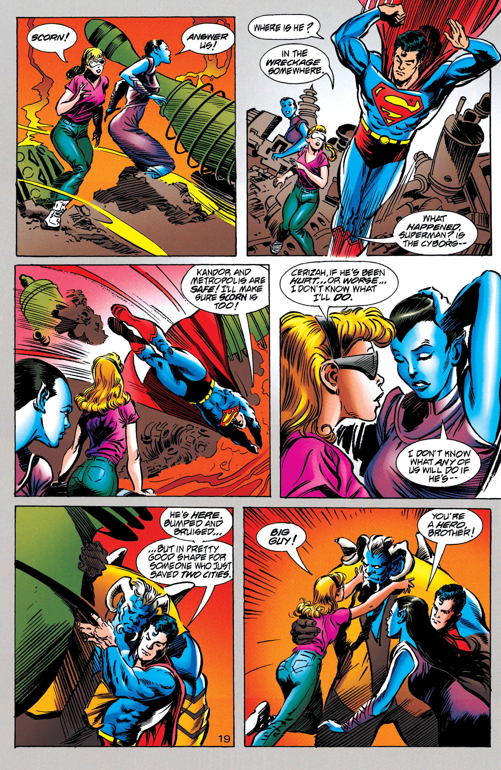 Read online Adventures of Superman (1987) comic -  Issue #563 - 19