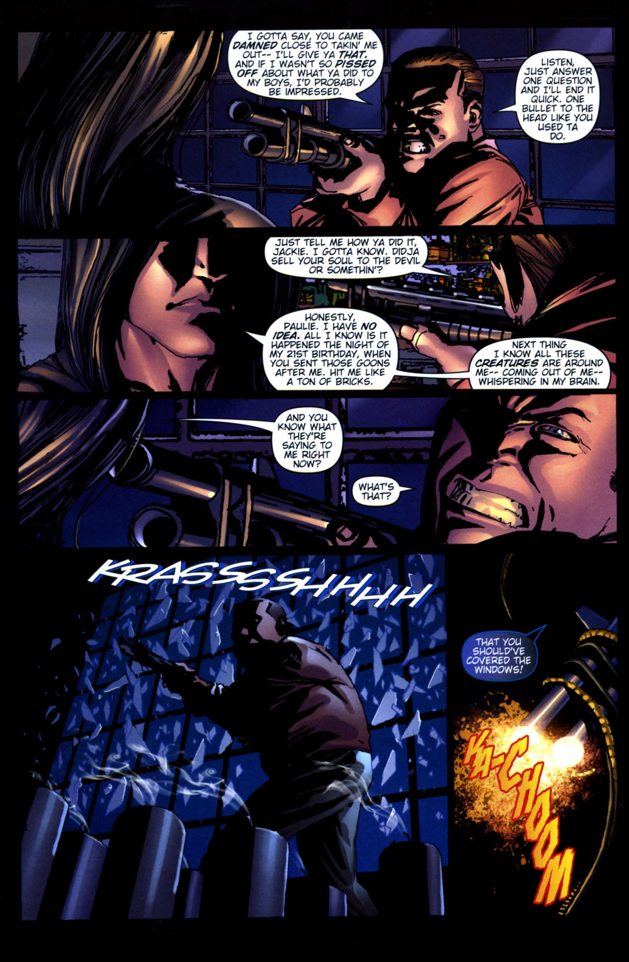 Read online The Darkness: Level comic -  Issue #5 - 16