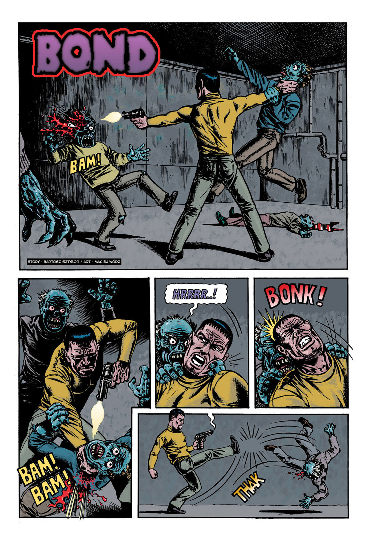 Read online Zombie Terrors comic -  Issue #4 - 5