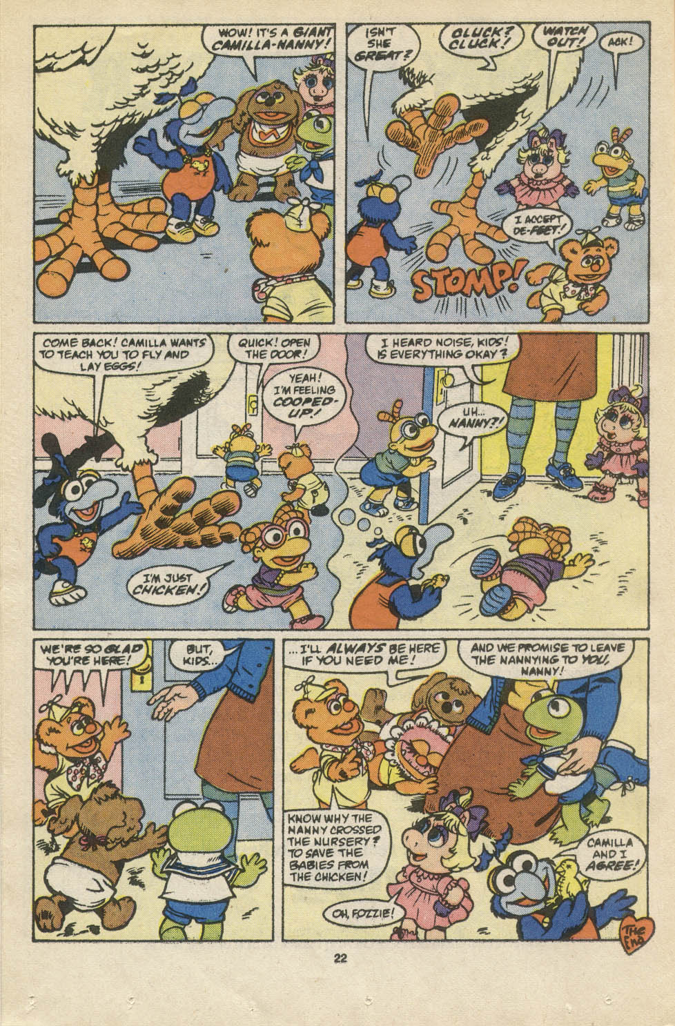 Read online Muppet Babies comic -  Issue #19 - 24