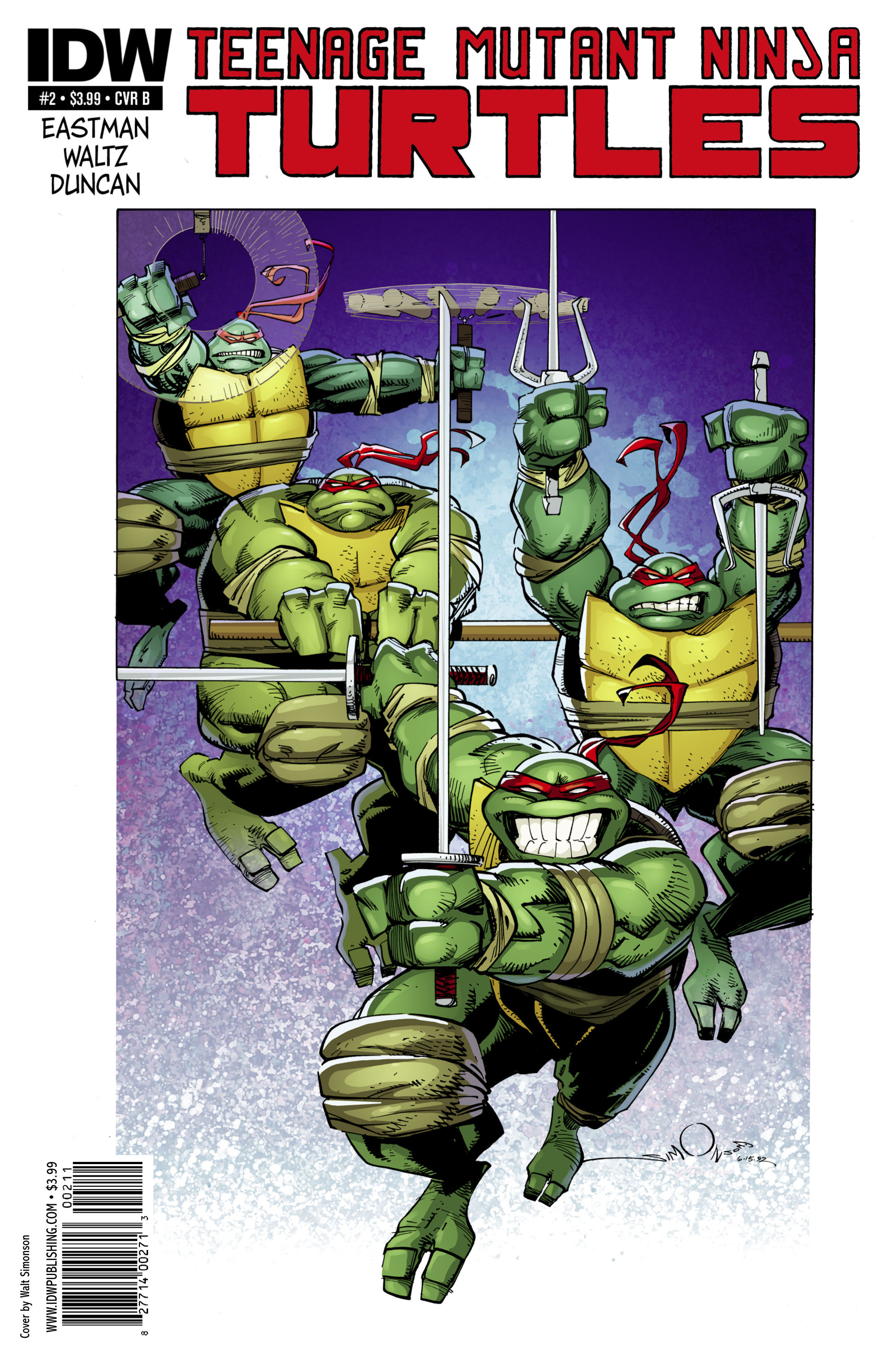 Read online Teenage Mutant Ninja Turtles (2011) comic -  Issue #2 - 2