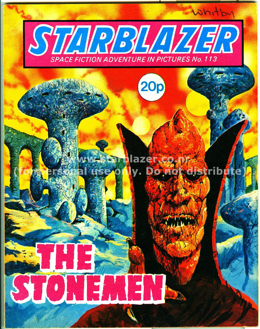 Read online Starblazer comic -  Issue #113 - 1