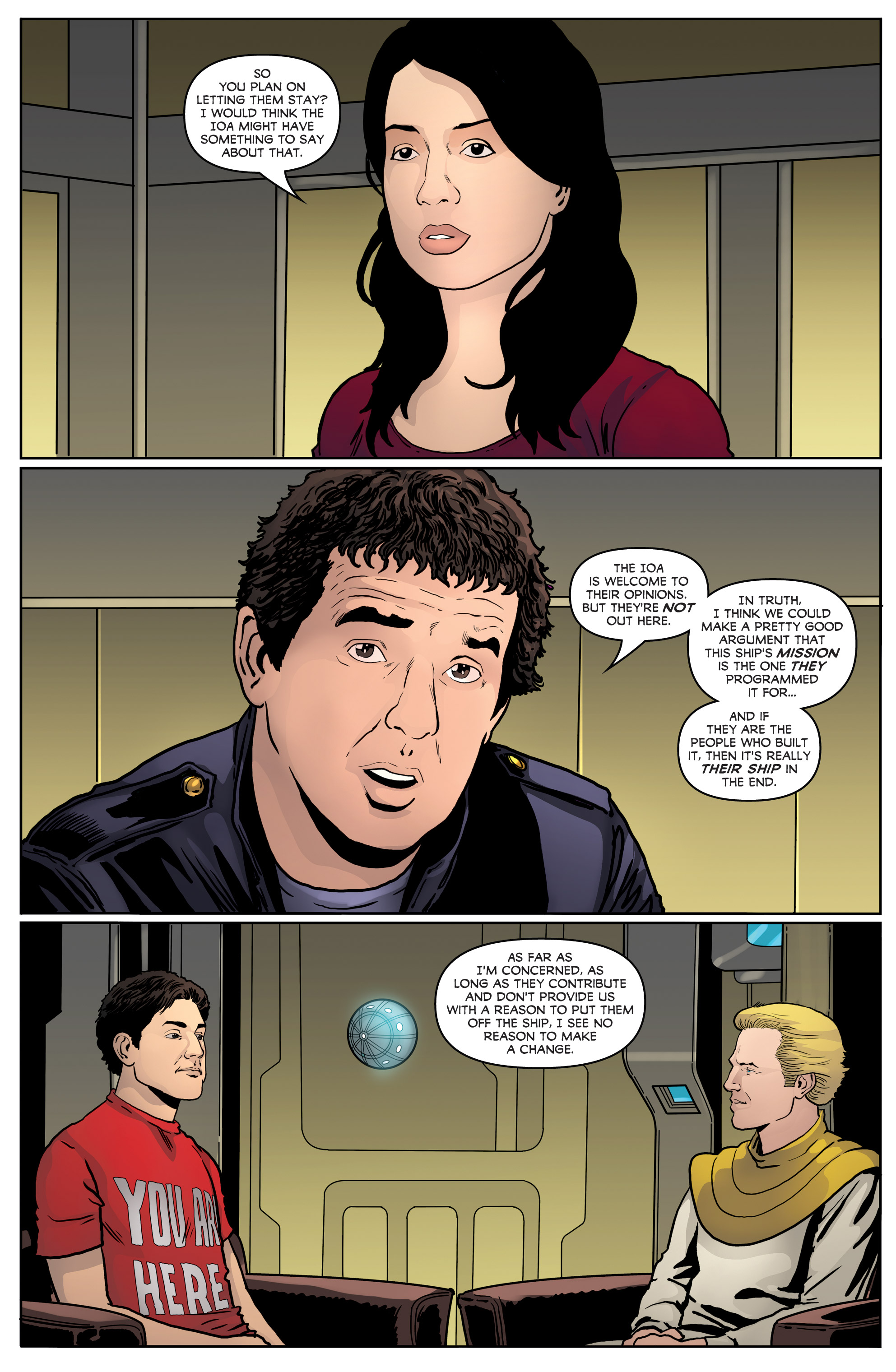 Read online Stargate Universe comic -  Issue #6 - 14