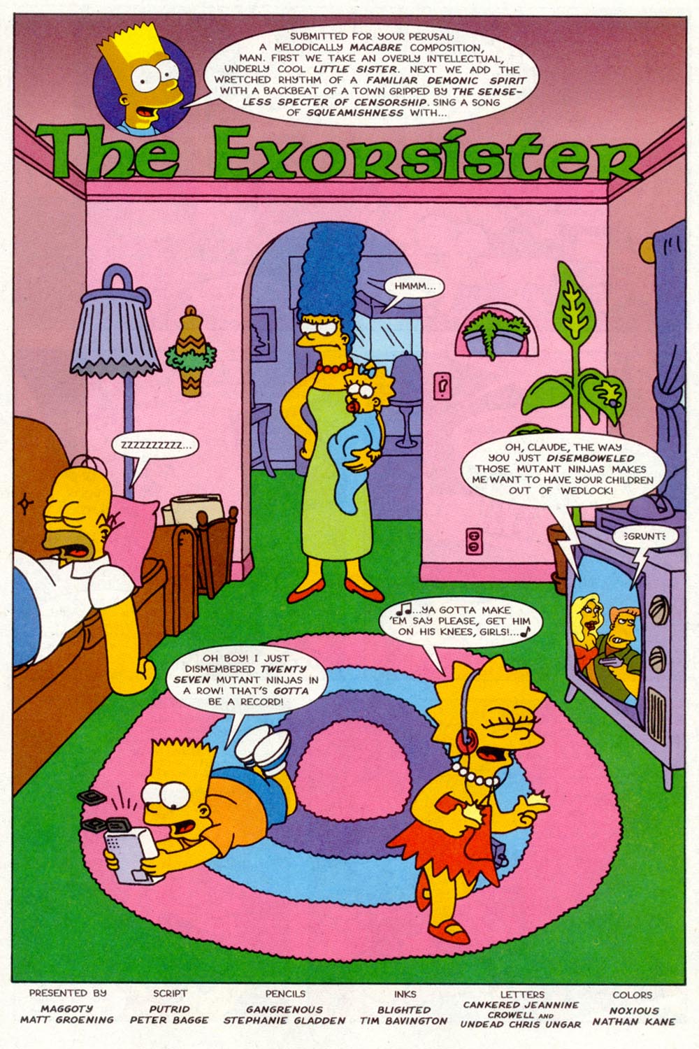 Read online Treehouse of Horror comic -  Issue #2 - 16
