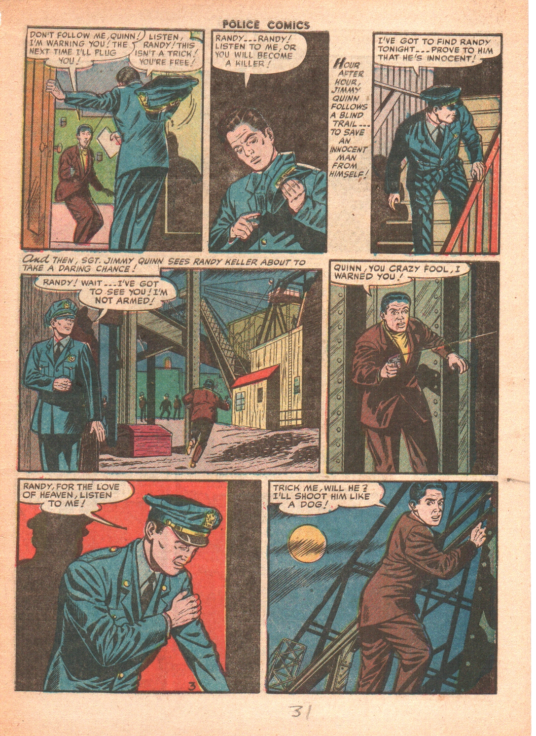 Read online Police Comics comic -  Issue #113 - 31