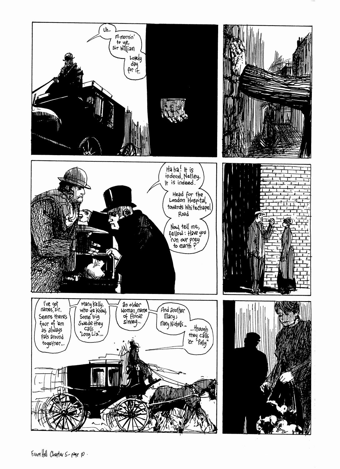 Read online From Hell (1991) comic -  Issue # TPB - 132