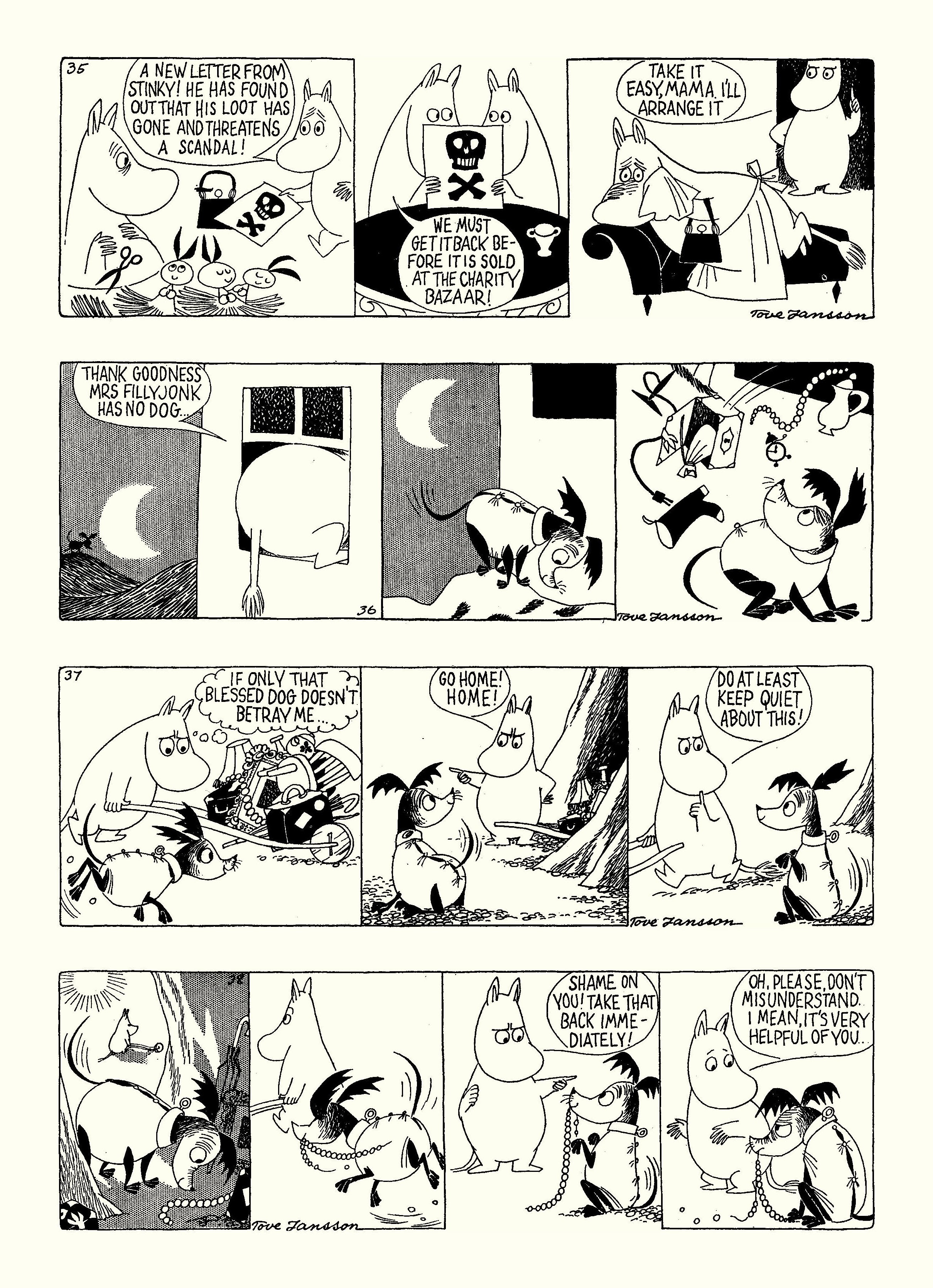 Read online Moomin: The Complete Tove Jansson Comic Strip comic -  Issue # TPB 3 - 90