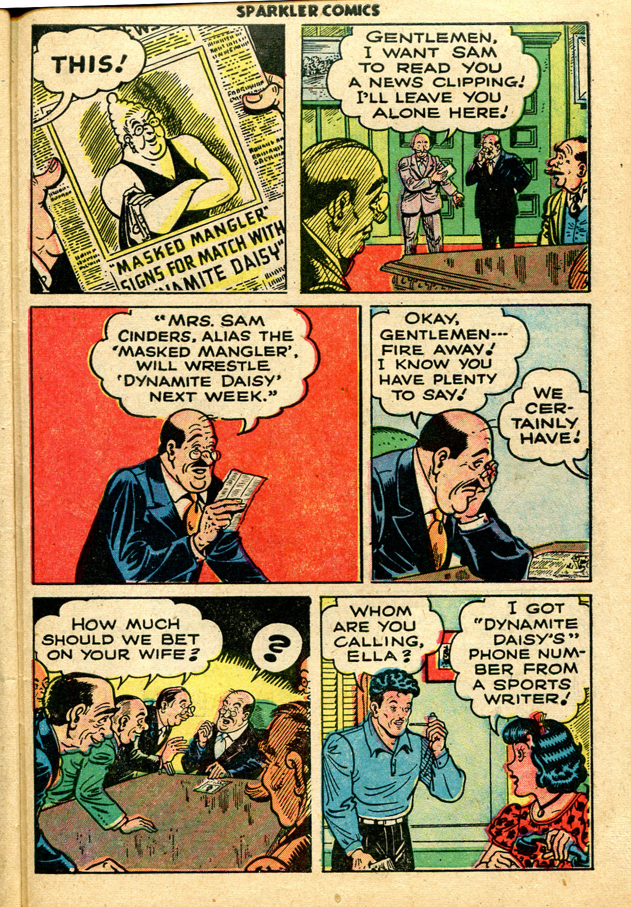 Read online Sparkler Comics comic -  Issue #91 - 39