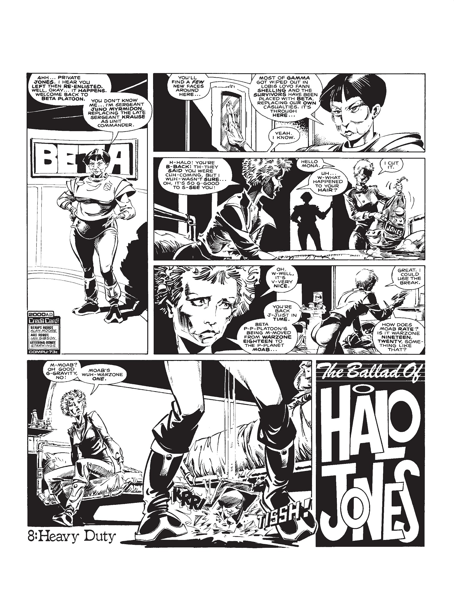 Read online The Ballad of Halo Jones comic -  Issue # TPB - 154
