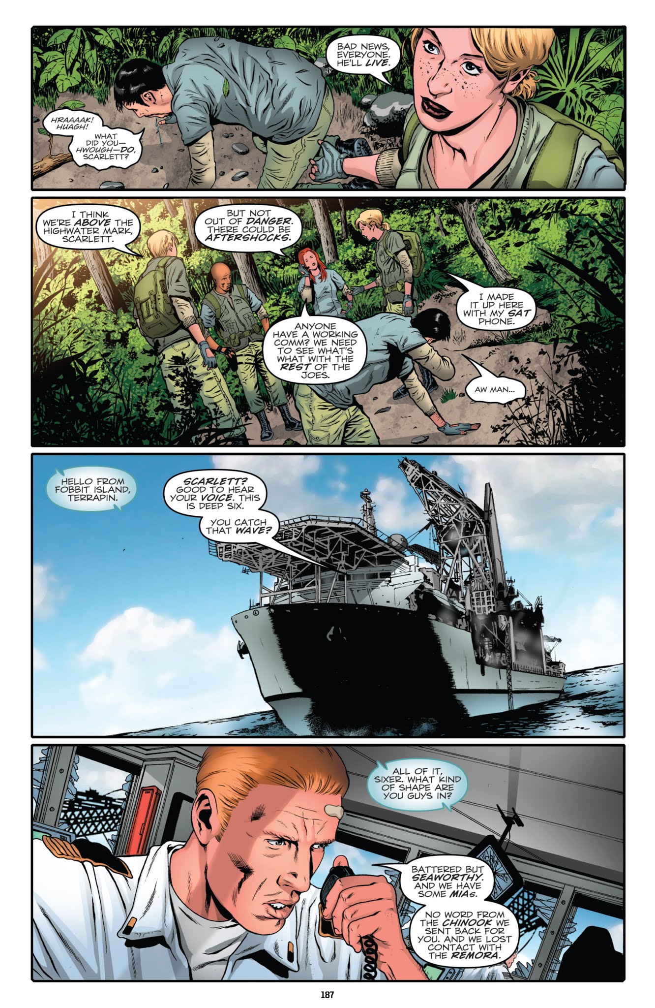 Read online G.I. Joe: The IDW Collection comic -  Issue # TPB 4 - 187