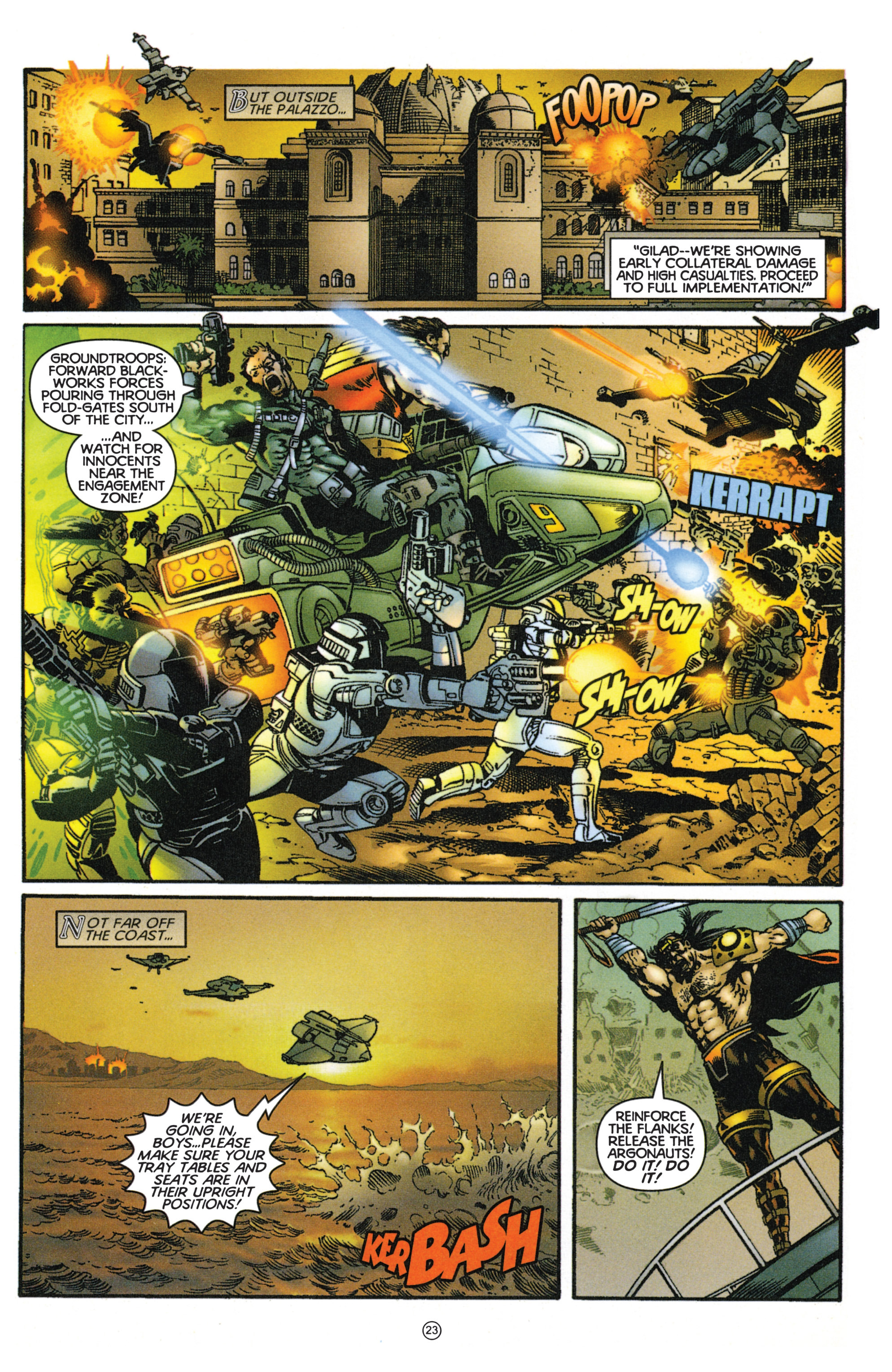 Read online Eternal Warriors comic -  Issue # Issue Mog - 20