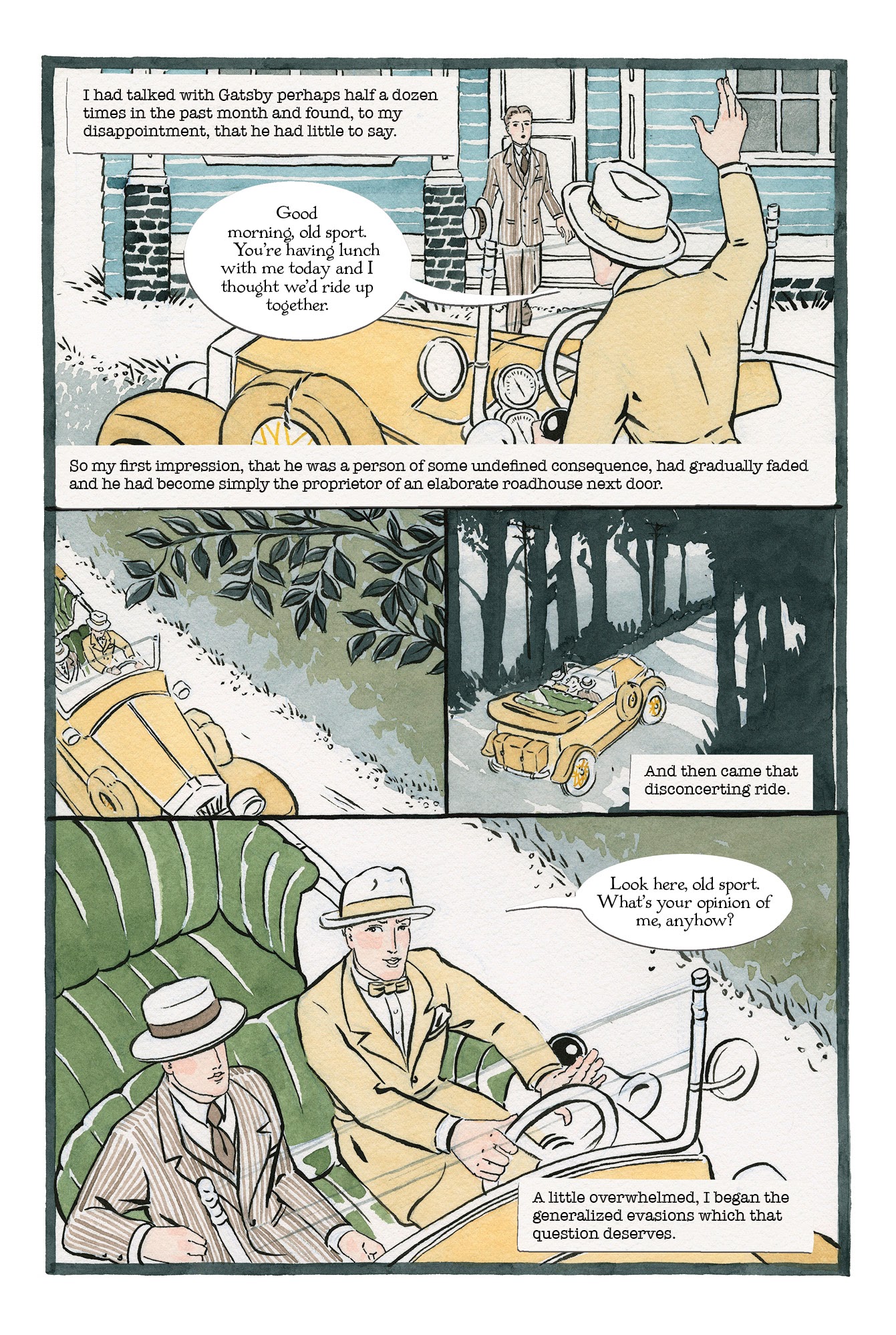 Read online The Great Gatsby: The Graphic Novel comic -  Issue # TPB (Part 1) - 80