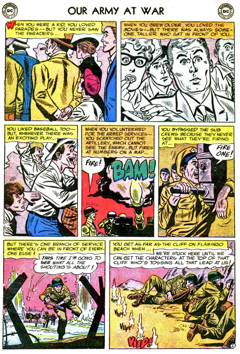 Read online Our Army at War (1952) comic -  Issue #42 - 4