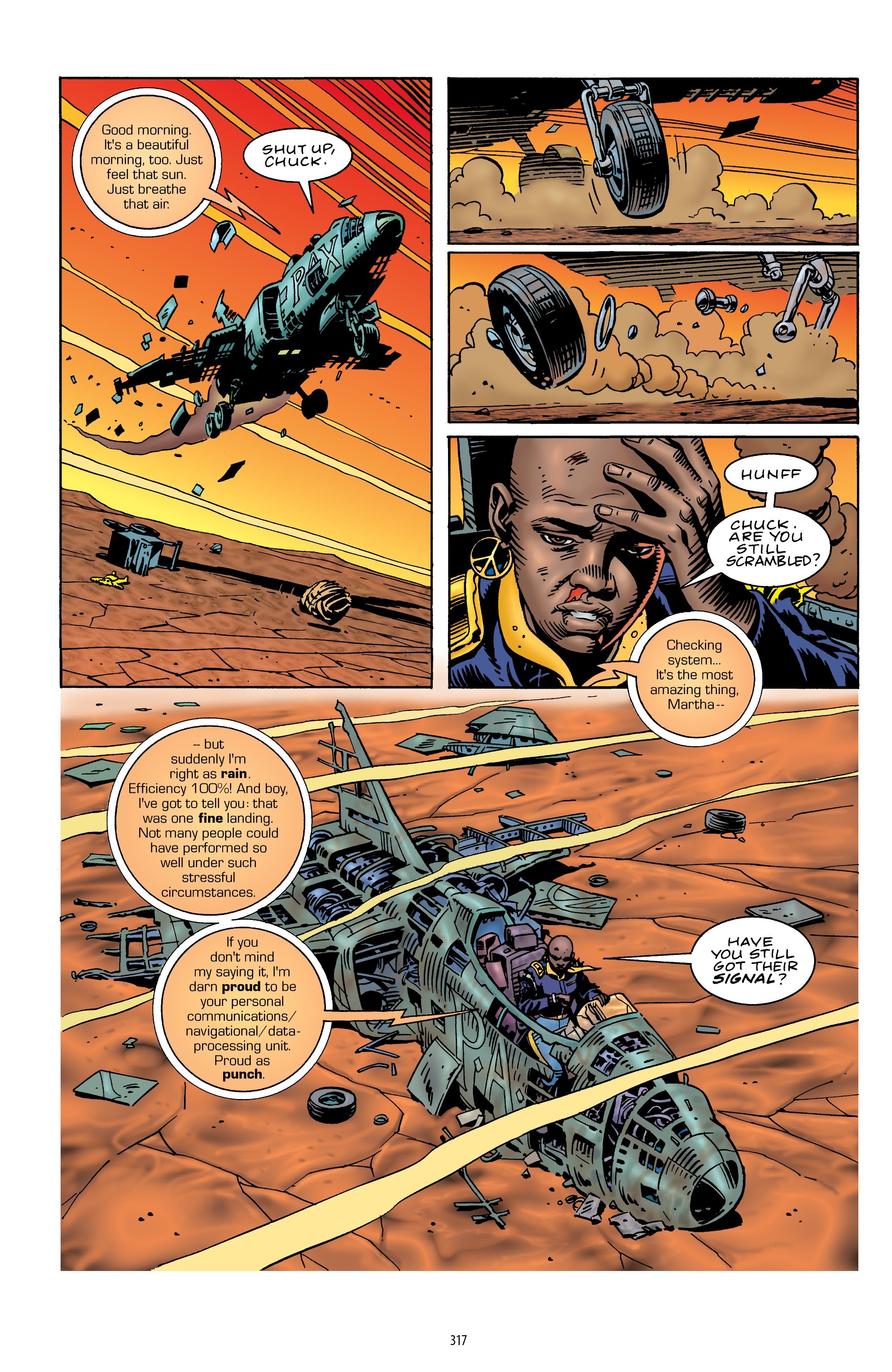 Read online The Life and Times of Martha Washington in the Twenty-First Century comic -  Issue # TPB (Part 4) - 5