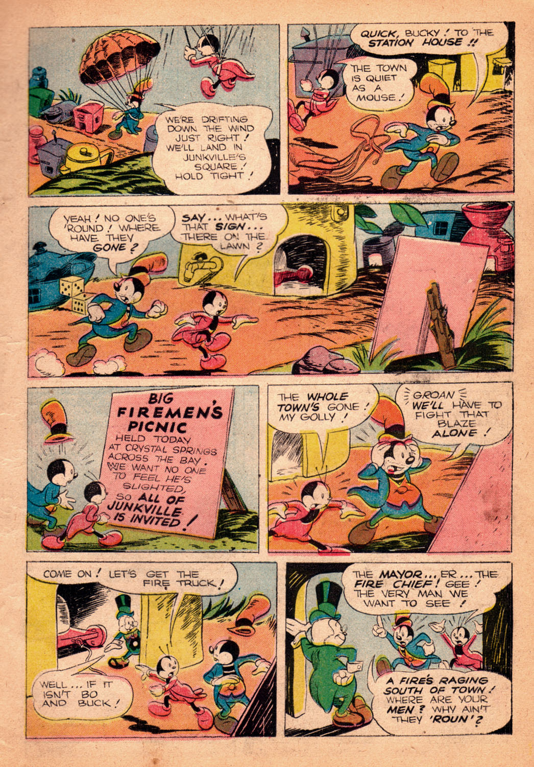 Read online Walt Disney's Comics and Stories comic -  Issue #69 - 17