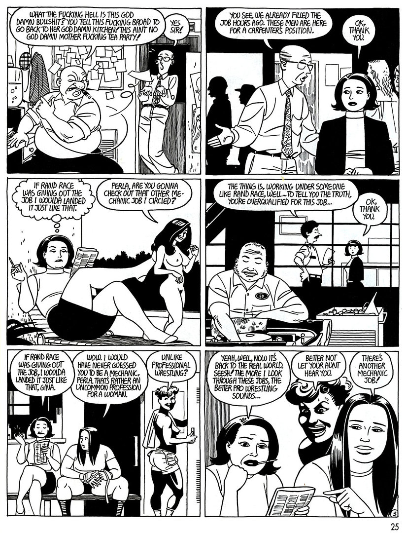 Read online Love and Rockets (1982) comic -  Issue #43 - 27