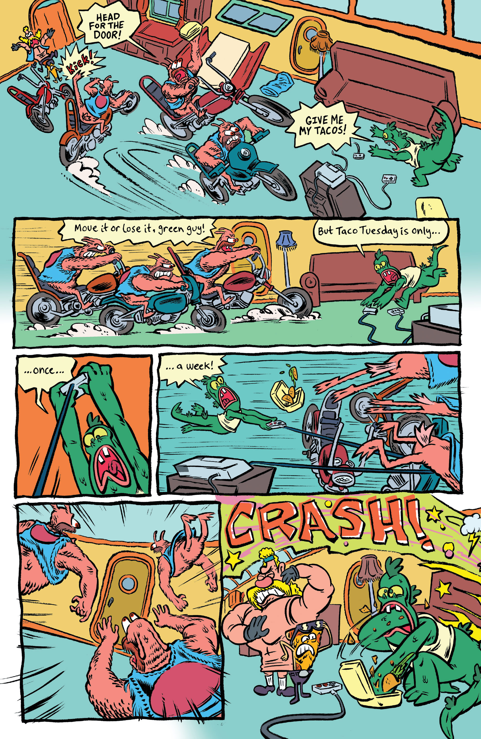 Read online Uncle Grandpa: Pizza Steve Special comic -  Issue # Full - 15