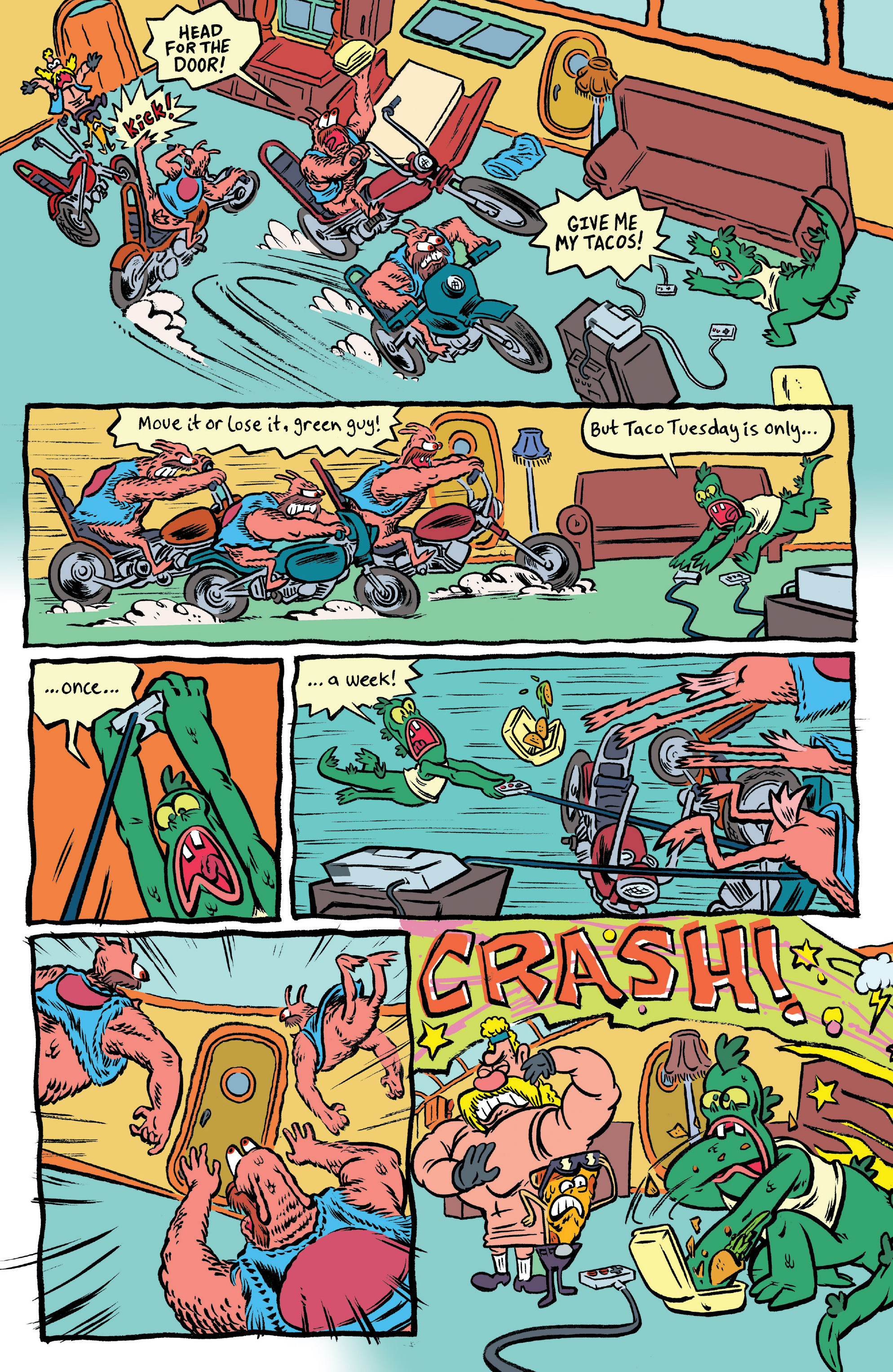 Read online Uncle Grandpa: Pizza Steve Special comic -  Issue # Full - 15
