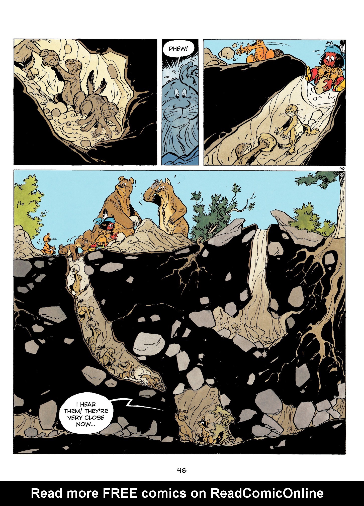 Read online Yakari comic -  Issue #13 - 46