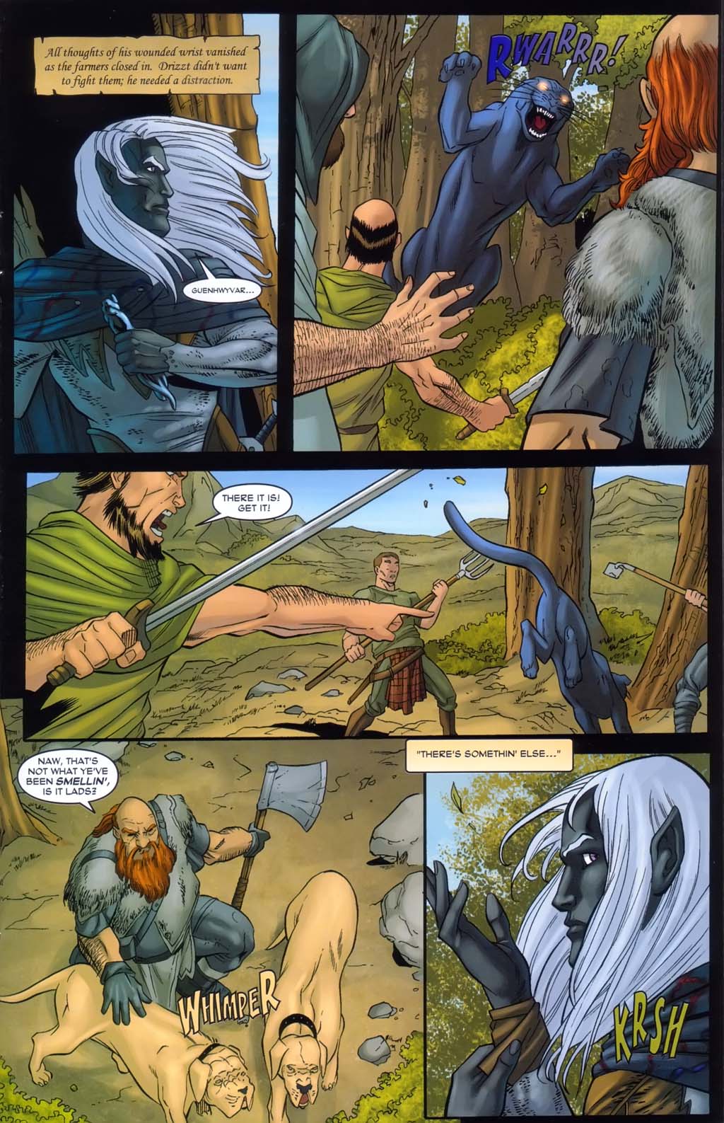 Read online Forgotten Realms: Sojourn comic -  Issue #1 - 22