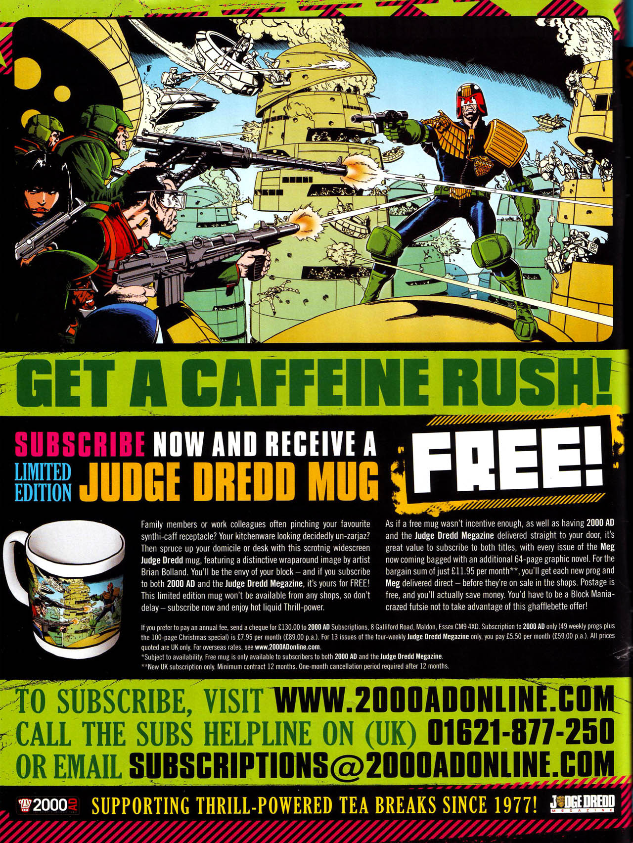 Read online Judge Dredd Megazine (Vol. 5) comic -  Issue #281 - 2